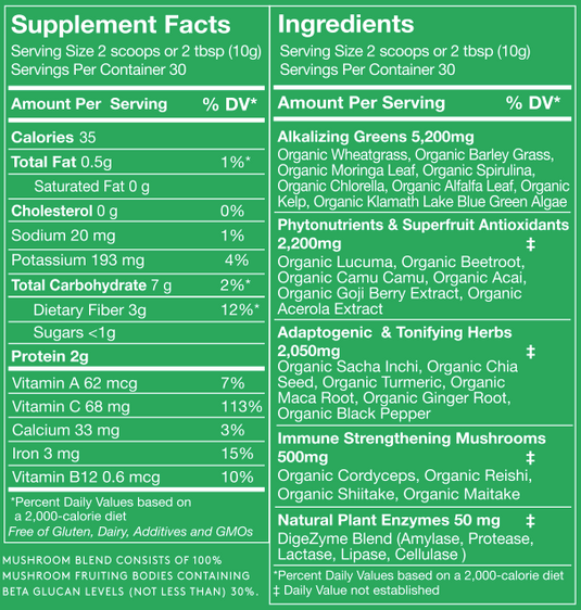 Elixir Ingredients The Ultimate Elixir – Live Ultimate